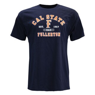 Champion Cal State Fullerton Dad Tee - Navy